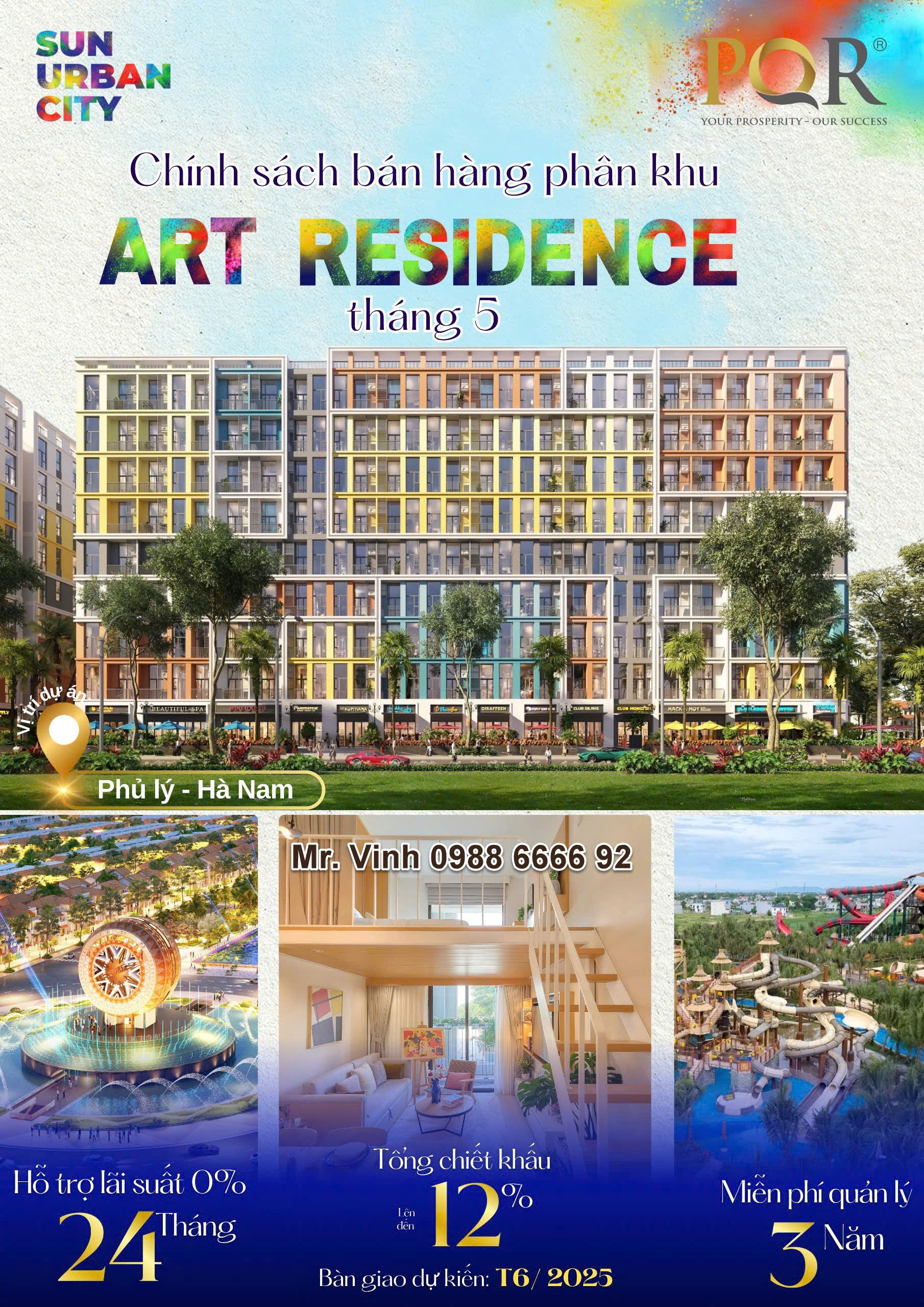 Tóm tắt chính sách bán hàng căn hộ Art Residence T5/2025