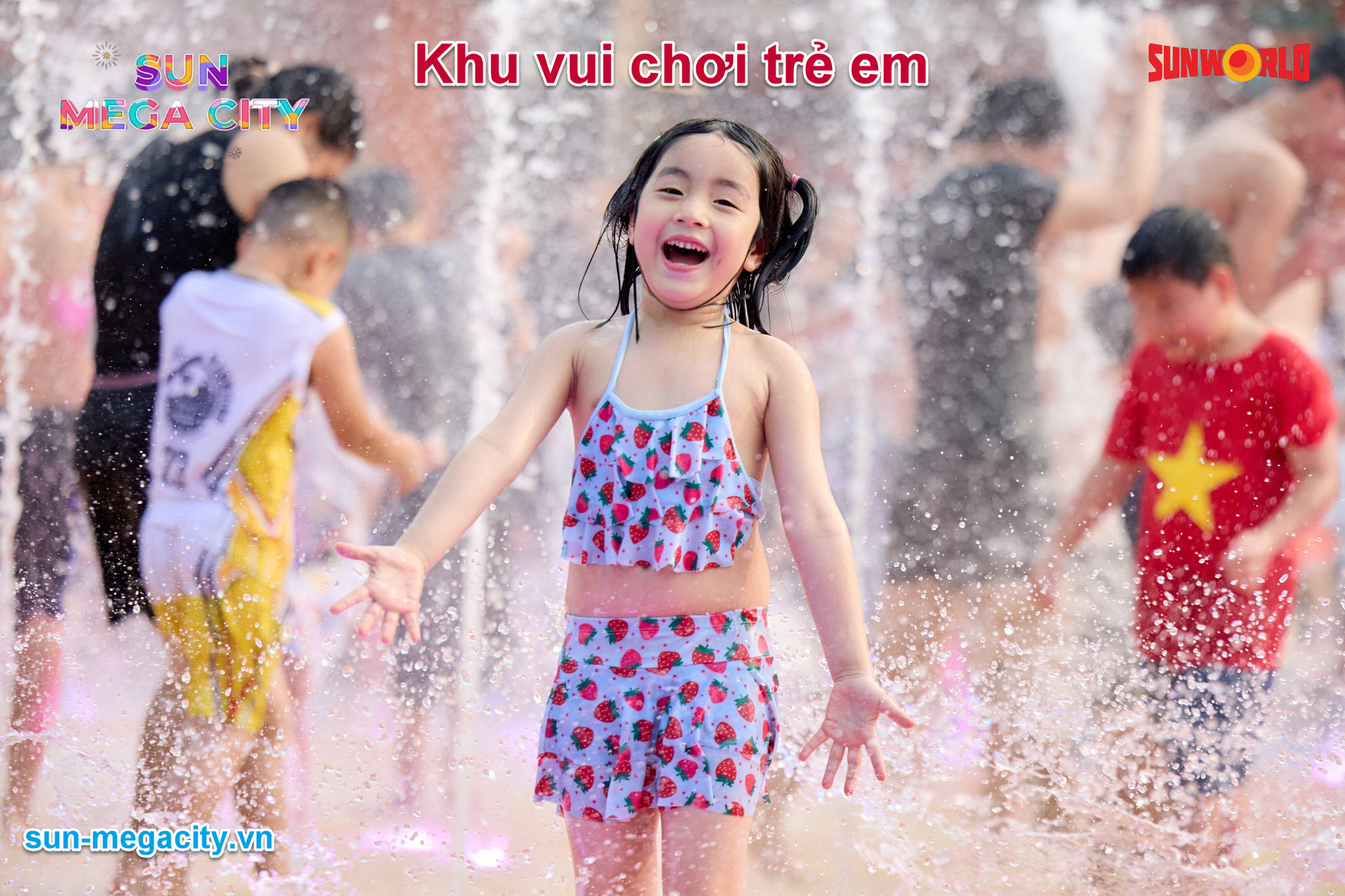Tiếng cười, tiếng hò reo vang khắp công viên - nơi mọi người, từ trẻ em đến người lớn, đều có một ngày lễ khó quên