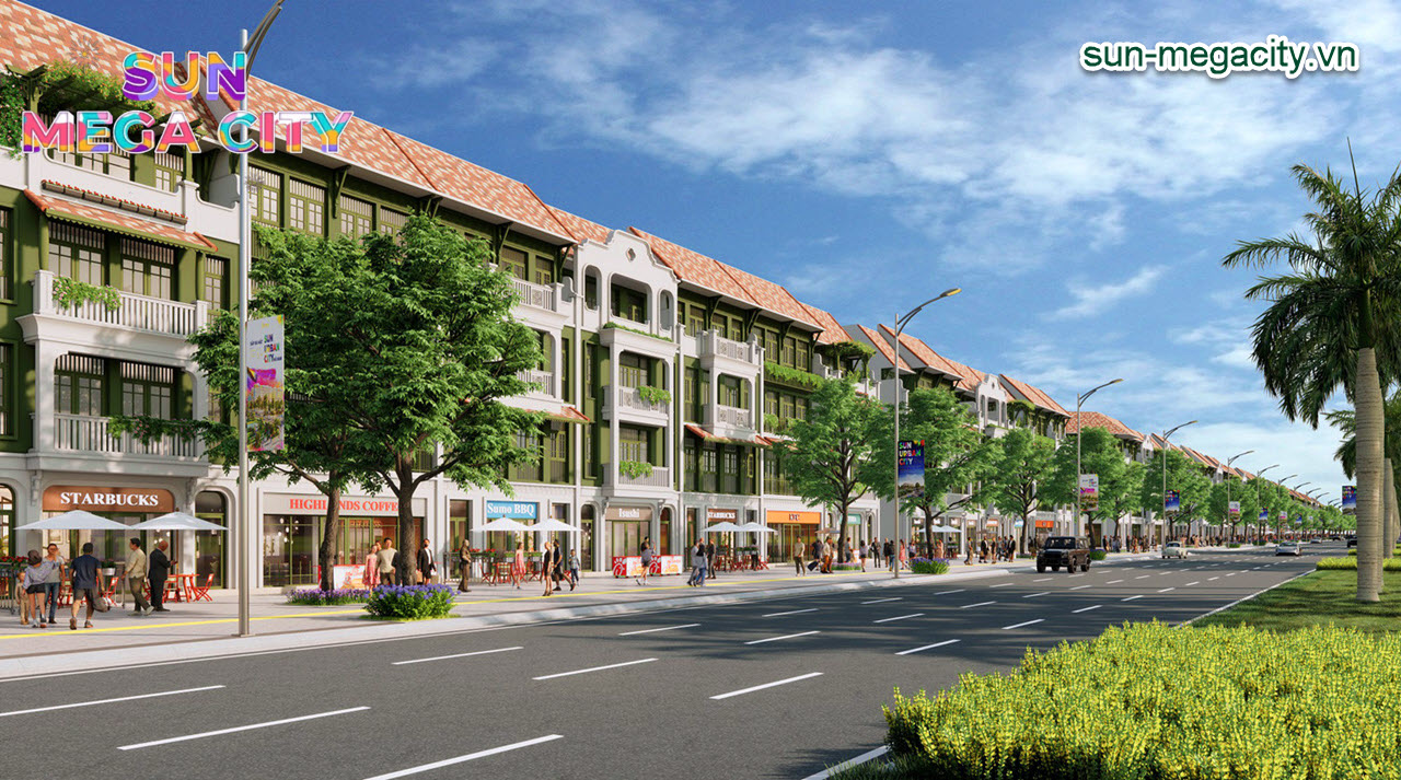 Nhà phố, biệt thự tại đô thị Sun Group Hà Nam hội tụ nhiều lợi thế