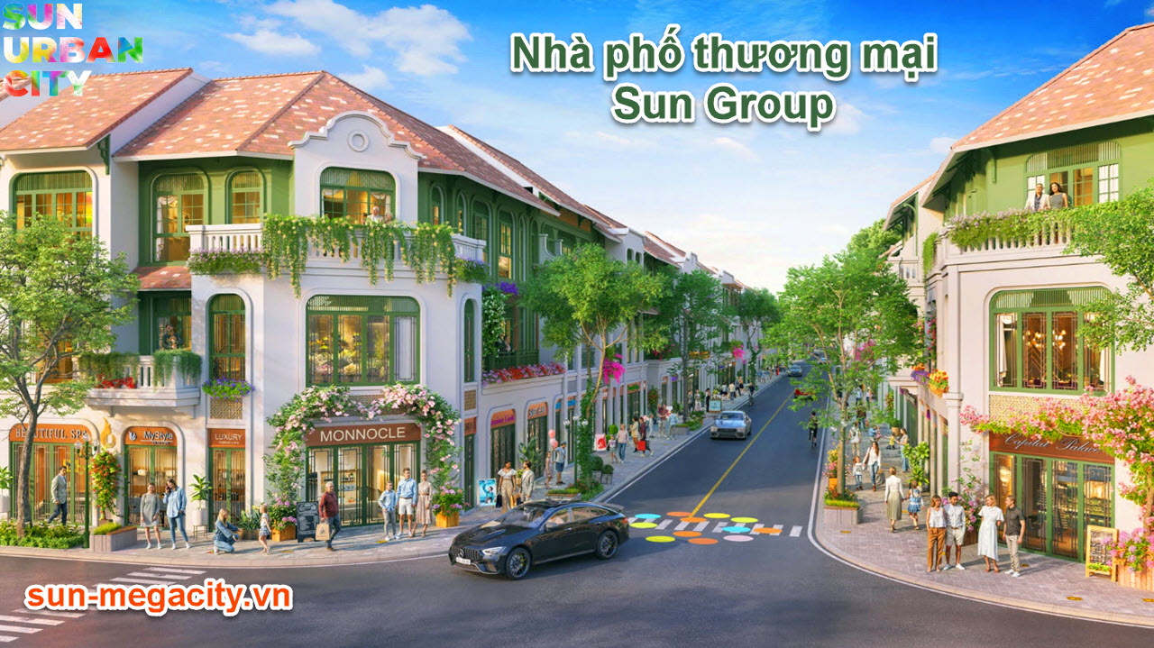 Nhà phố thương mại Sun Urban City