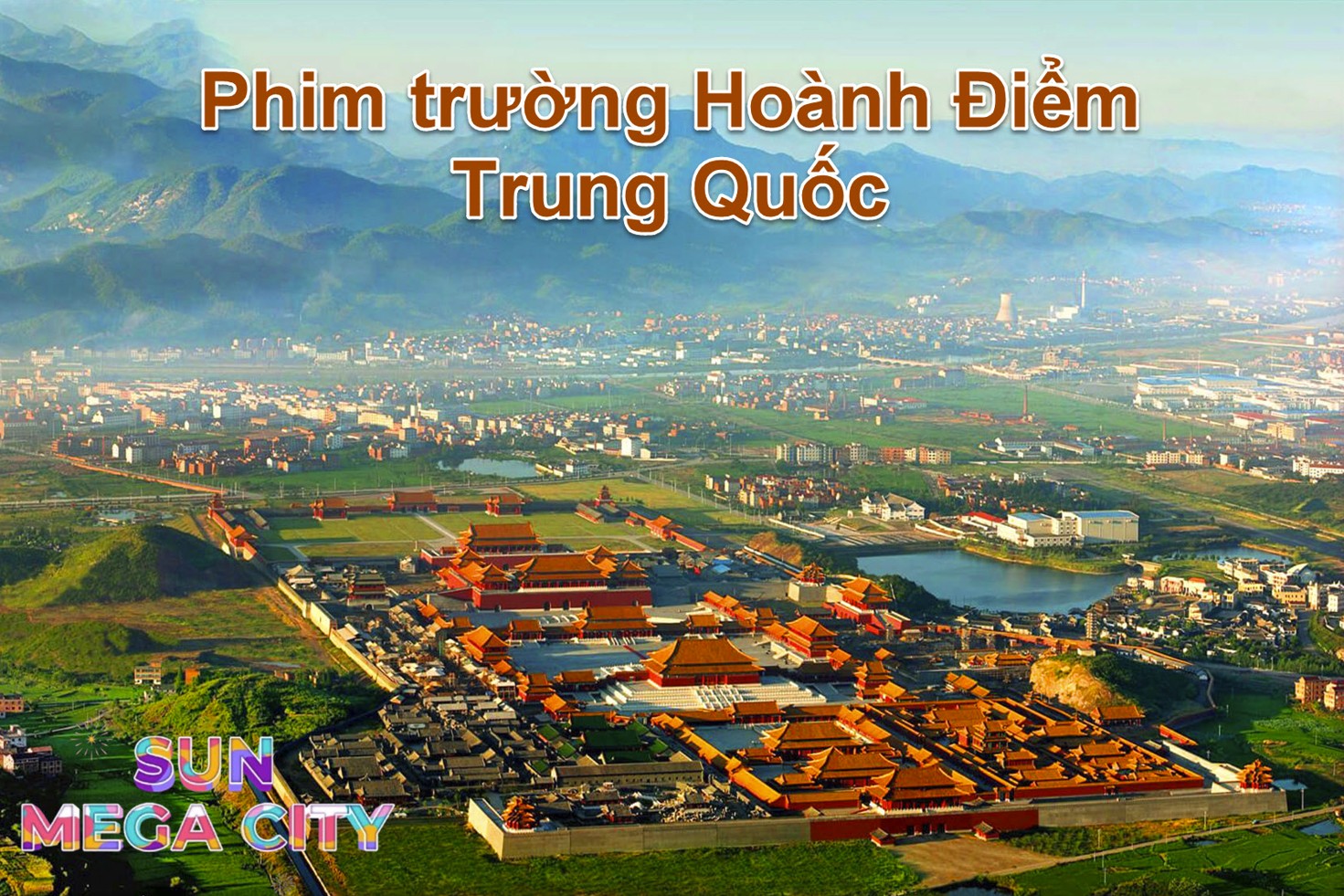Công viên Hoành Điếm - một trong những công viên giải trí và phim trường lớn nhất thế giới