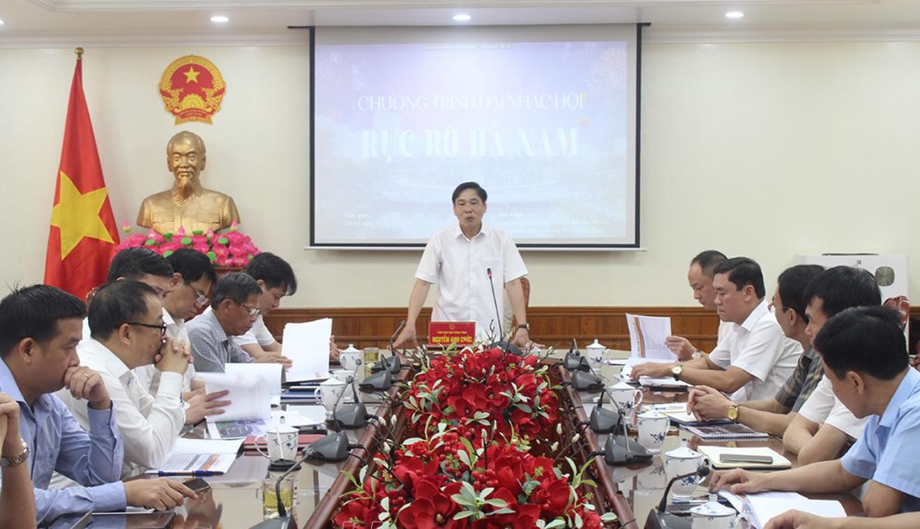 Nguyễn Anh Chức - Phó Chủ tịch UBND tỉnh Hà Nam