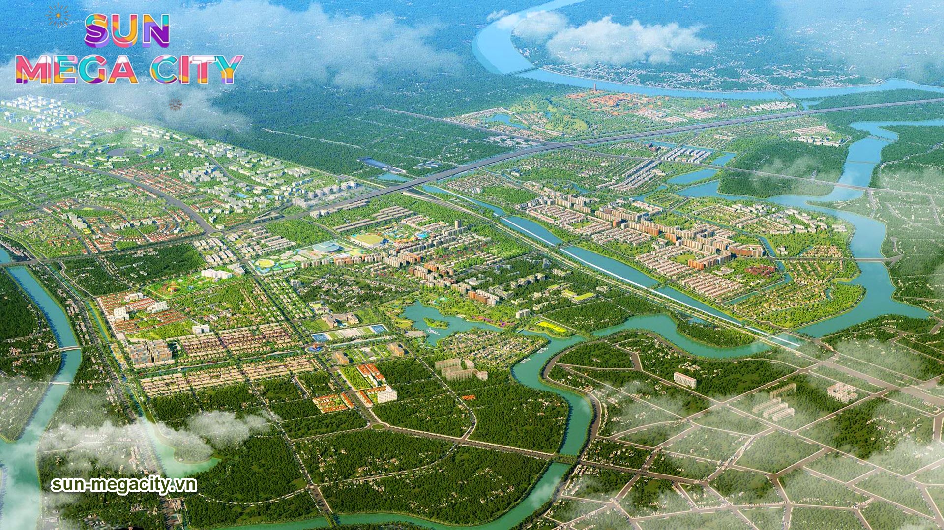 Toàn cảnh Sun Mega City - Siêu đô thị đa chức năng lớn nhất miền bắc