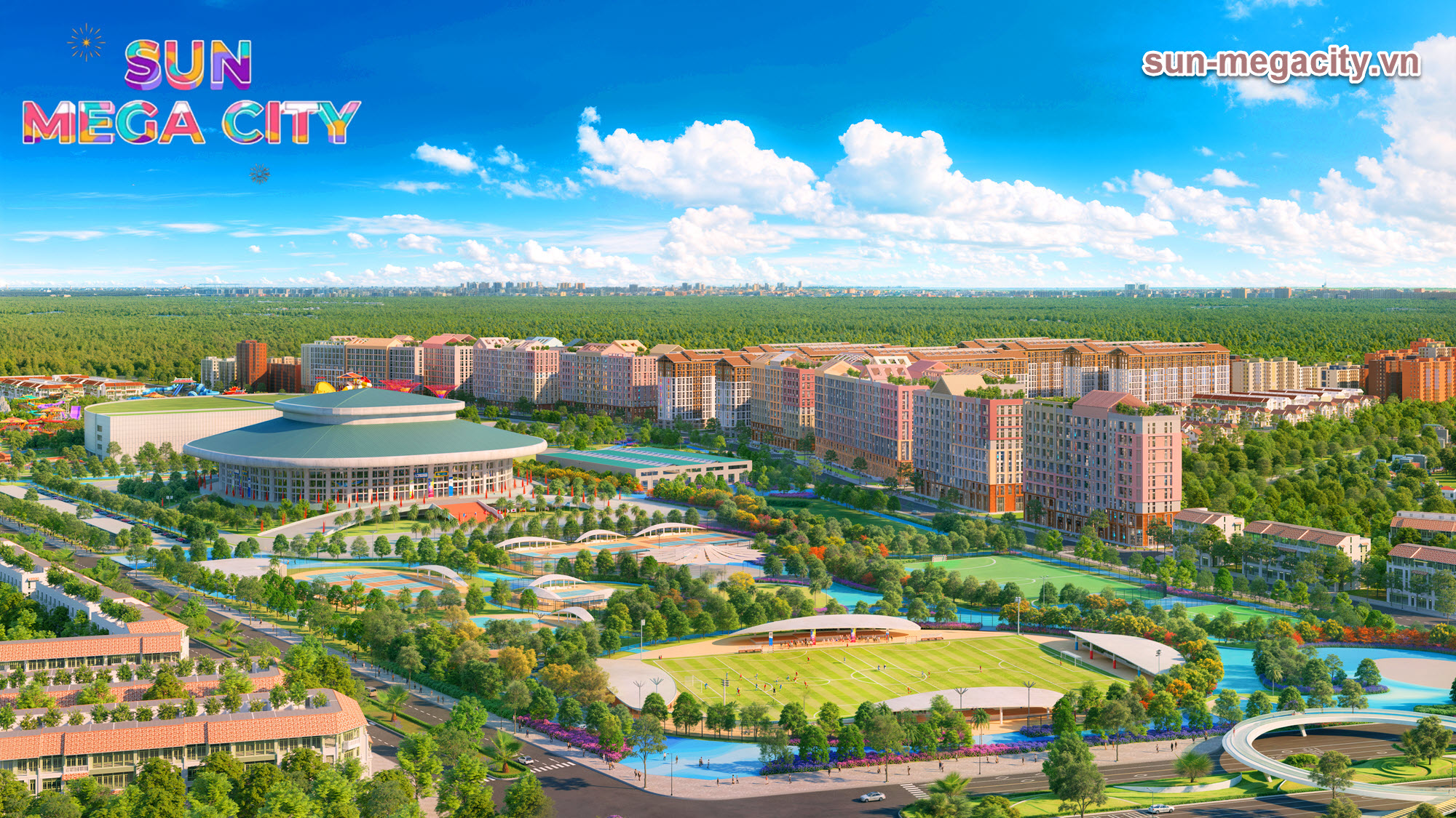 Phối cảnh căn hộ Park Residence khu đô thị Sun Urban City Hà Nam